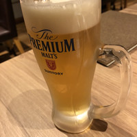 闘牛門 別邸 和ノ牛 - ビールはプレモル