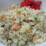 麺食堂とまと - セットのハーフ焼きめし