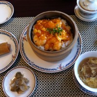 ホテルオークラ 中国料理「桃花林」 日本橋室町賓館 - せいろ蒸しご飯セット