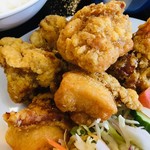 熊の川温泉ちどりの湯 - 唐揚げアップ