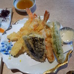 活魚料理やま幸 - 天ぷら盛り合わせ