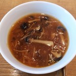 自然派中華 クイジン - 秋のおすすめ麺セットシリーズ１　副菜　茶碗蒸し きのこの餡かけ