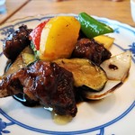 自然派中華 クイジン - 栗豚と秋野菜の黒酢酢豚