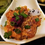 自然派中華 クイジン - 前菜　鮪のタルタル四川風