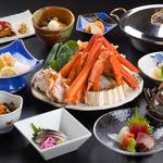 りんせん穀 - 季節の素材をいかした冬の宴会料理の一例。