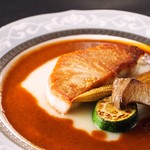 ディナーと同じコースをご用意させていただきます☆