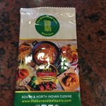 The Banana Leaf Apolo - お店のウェットティッシュ。