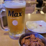 놀란치킨 - 생맥주(センメクチュ)500cc/4500₩