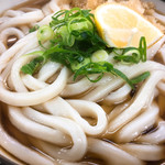 山下うどん - うどんアップ