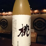 料理屋 三船 - 果実酒　鳳凰美田　桃酒