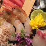 個室居酒屋 番屋 - 番屋鬼盛り・ぼたん海老（1980円税別）