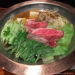 個室居酒屋 番屋 新橋店 - 神戸牛だししゃぶ（1人前1980円×2税別）