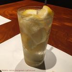 個室居酒屋 番屋 - ごろごろ凍らせレモンサワー 中だけおかわり（400円税別）