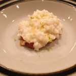 アノニム - 鱈の白子とレモンのリゾット