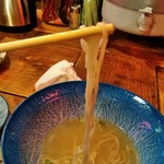 麺屋 Somie's - まるで蕎麦切りべらのような麺