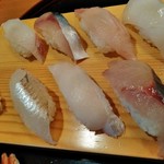 なみじ - 地魚の握り鮨2160円