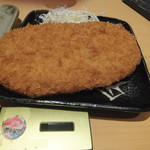 魚や一丁 - 巨大なメンチカツ(2018.10.12)