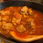 処勝手処 カイノア - ほろほろのラムに驚愕。トマトソースがまたいい。