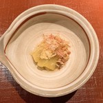 岡 - 焼き茄子のお浸し