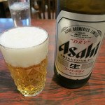 瓶ビール（アサヒスーパードライ）