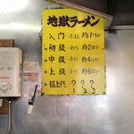 地獄ラーメン 田中屋 - 