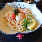 のらや - めんたいうどん　780円