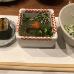 西中州 なか尾 - お通し