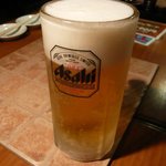 七輪焼肉 安安 - 199円のビール