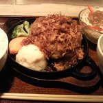 Kitashinchi Sugahara - オニオンフライ和風ハンバーグランチ