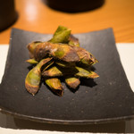 Kofuku - お通し 焼き枝豆
