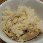 らーめん 稲荷屋 - まつたけご飯