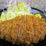 とんかつ檍 - 特上ロースとんかつ（全体像）