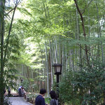 十割そば さくだ - 竹林の小径、このすぐそばに掘っ立て小屋のような店がある