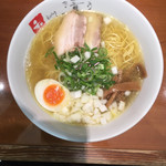 清乃 - 鯛だし丸鶏塩ラーメン　上から