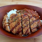 マチカドカレー - 完熟トマトのキーマカレー、ロースカツ＆チーズ