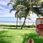 Vinpearl Luxury Da Nang - プールサイドで333ビアで 御一人乾杯ｗｗ