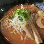 麺屋 白虎 - 辛味噌らーめん(900円)※1辛