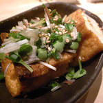 鳥しき - 揚げ豆腐