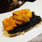 にい留 - 海苔に北紫雲丹