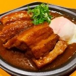 もんじゃ鉄板焼きモンスーン - 料理写真: