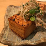 鳥しき - 厚揚げ