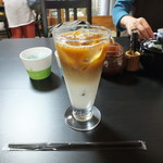 長谷きりん カフェ - ドリンク写真:アイスカフェオレ　450円