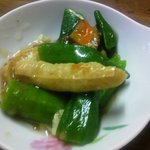 大甚 - オクラと揚げ､湯葉の餡とじ