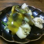 大甚 - とり貝の酢味噌掛け