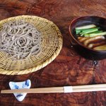 そば切り からに - 料理写真:鴨汁（粗挽き）