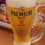 カフェ＆レストラン談話室 ニュートーキョー - 生ビール。