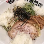 油や - 油そば＋花椒＋玉ねぎ