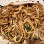 油や - 油そば混ぜ後