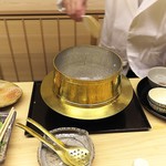 道人 - ご飯のお釜はピッカピカ。