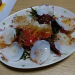 鳥兆 - タコのカルパッチョ